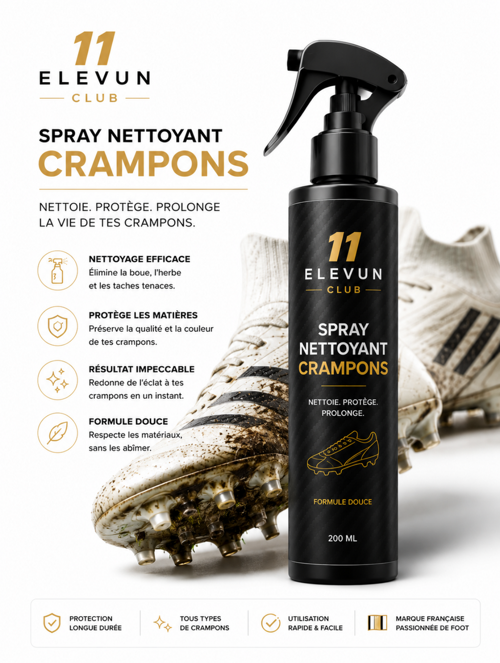 Spray Nettoyant Crampons ELEVUN CLUB